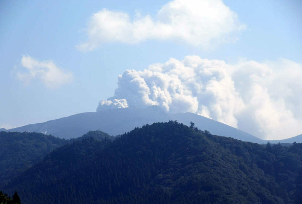 新燃岳の噴火