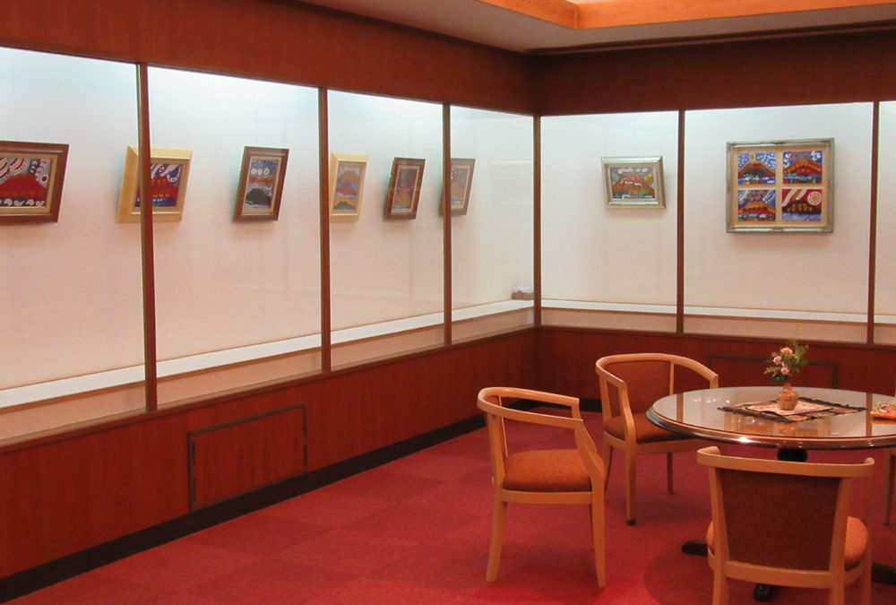 西元真知子アクリル画作品展